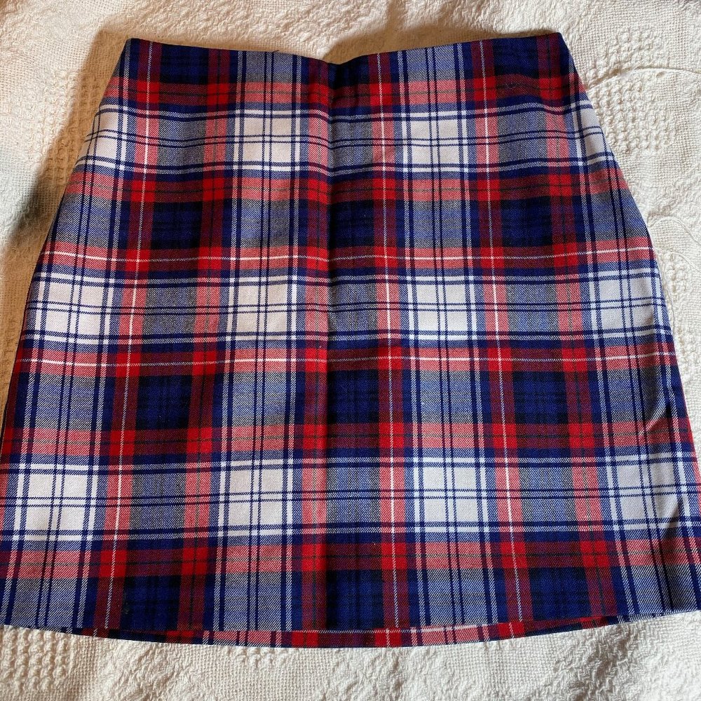 Vineyard Vines Wool Plaid Skirt NWOT